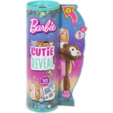 Barbie Cutie Reveal Lalka Małpka Dżungla Mattel HKP97 HKR01