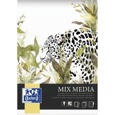 Blok artystyczny szkicownik Mix Media A4 225 g 25 arkuszy Oxford 166123