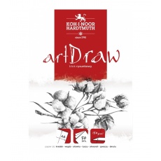 Blok rysunkowy Art Draw A4 biały 50 kartek 150 g Koh-I-Noor 31015