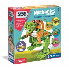 Dinozaury do zbudowania Mechanics Junior Clementoni 50681 Naukowa zabawa