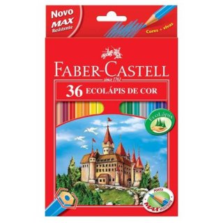 Kredki ECO 36 kolorów Zamek Faber-Castell 120136