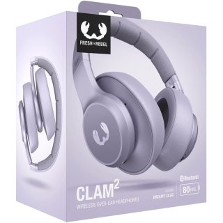 Fresh & Rebel Słuchawki nauszne Clam 2 Dreamy Lilac Hama 215888