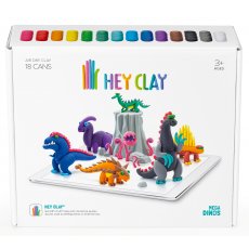 Hey Clay Masa plastyczna Mega Dinozaury TM Toys HCL18006 Mega Dinos