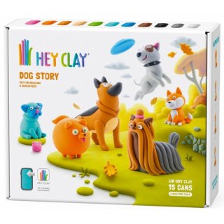 Hey Clay Masa plastyczna PieskiTM Toys Psy