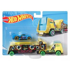 Hot Wheels Ciężarówka z samochodem Mattel Park 'N Play BDW51 GBF17