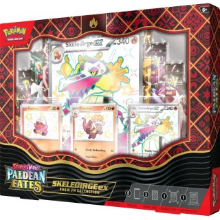 Karty Pokemon TCG Ex Premium Collection Box Paldean Fates 85961 Skeledirge