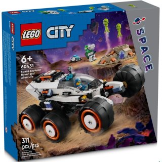 LEGO City Space 60431 Kosmiczny łazik i badanie życia w kosmosie