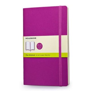Moleskine Notes gładki notebook L miękka oprawa orchid purple