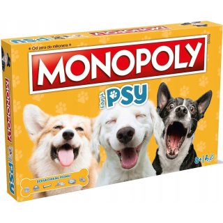 Monopoly Psy gra planszowa Hasbro 03518