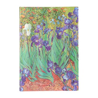 Paperblanks sketchbook szkicownik mix media 200 g/m2 Grande  Van Gogh's Irises