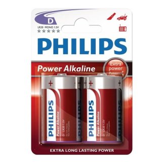 Philips bateria alkaliczna Power 1,5V D LR20 Mono