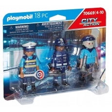 Playmobil City Action 70669 Policja Zestaw figurek Policjanci z akcesoriami