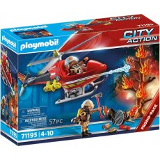 Playmobil City Action 71195 Helikopter strażacki