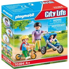 Playmobil City Life 70284 Mama z dziećmi