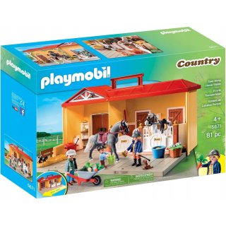 Playmobil Country 71393 Nowa przenośna stajnia
