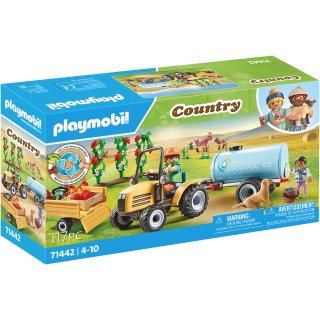 Playmobil Country 71442 Traktor z przyczepą i zbiornikiem na wodę