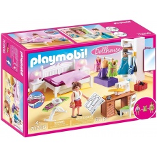 Playmobil Dollhouse 70208 Sypialnia z kącikiem do szycia