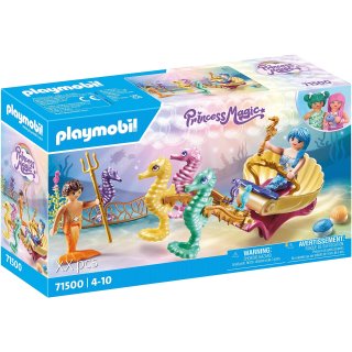 Playmobil Princess Magic 71500 Podwodni mieszkańcy z powozem koników morskich