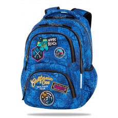 Plecak szkolny CoolPack Dart Badges G Blue Patio B19156 150175CP