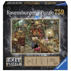 Puzzle Exit 759 elementów Ravensburger 199525 Kuchnia czarownicy