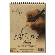 SMLT Art Start Sketch blok A5 na spirali 90g 20ark 5ES-20TS