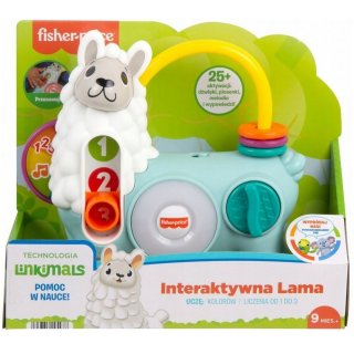 Fisher Price Linkimals Interaktywna Lama Mattel HNM86