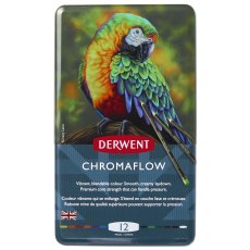 Kredki Chromaflow 12 kolorów Derwent 2305856