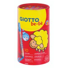Kredki grube dla najmłodszych 10 kolorów Giotto Bebe Fila