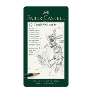 Ołówki Castell 9000 12 sztuk Faber-Castell 119065