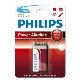 Philips bateria alkaliczna Power 9V 6LR61 50042